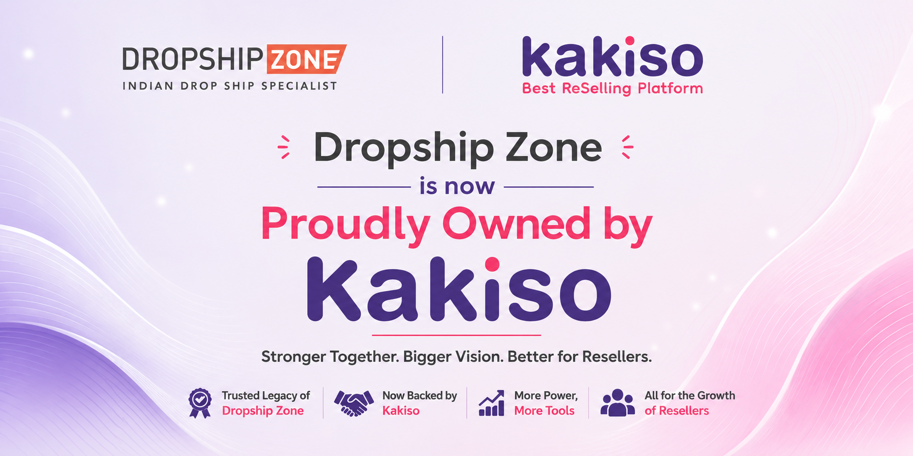 Dropship Zone is now proudly owned by Kakiso - Best ReSelling Platform