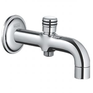 Sheetal - FLT Bath Tub Spout With Tip Ton Faucet With Wall Flange