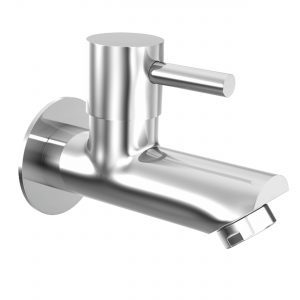 Sheetal - Shine Bib Cock Faucet With wall Flange