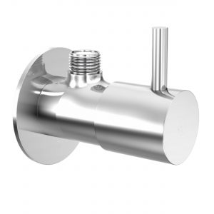 Sheetal - Shine Angular Stop Cock Faucet With Wall Flange