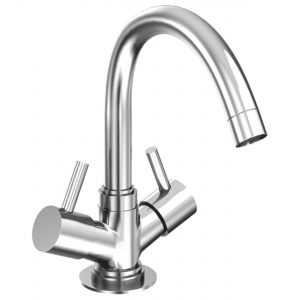 Sheetal - Shine Centre Hole Basin Mixer Faucet Without Pop-Up West System