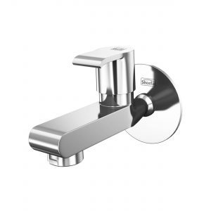 Sheetal - Liva Bib Cock Longbody Faucet With Wall Flange