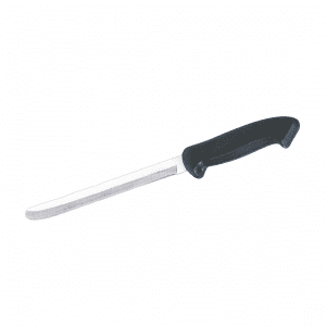 Delight Round Knife with Black Handle 8"